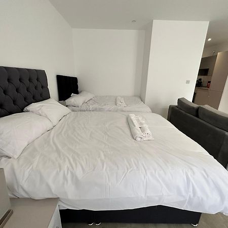 Manchester Old Trafford Studio Apartment Exterior foto